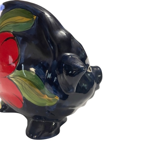 TUROV California Ceramics Hand Painted Pig Figure Statue Kitchen Home Decor - Picture 8 of 12